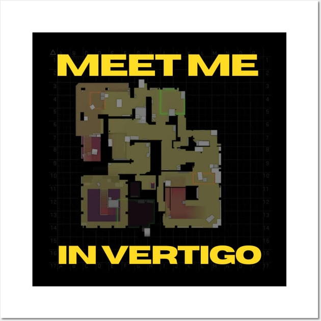 Meet me in Vertigo Wall Art by happymonday